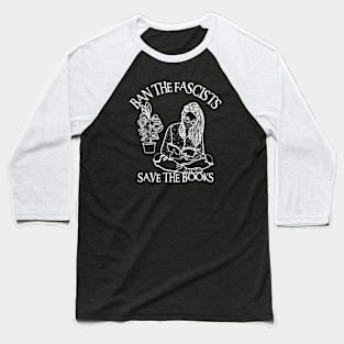 Ban The Fascists Save The Books Baseball T-Shirt